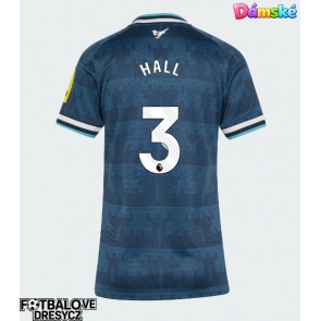 Newcastle United Lewis Hall #3 Dámské Venkovní Dres 2026-27 Krátký Rukáv